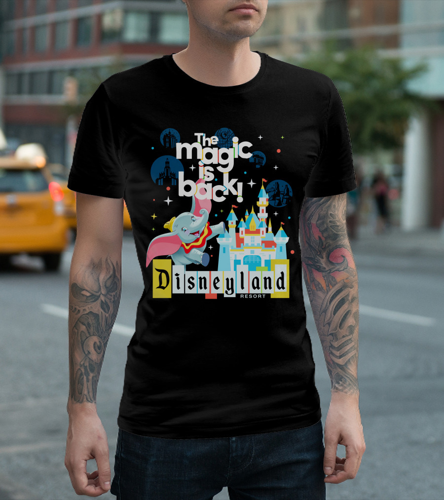 The Magic Is Back Dumbo Disneyland Resort T-Shirt
