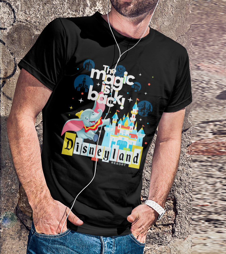 The Magic Is Back Dumbo Disneyland Resort T-Shirt