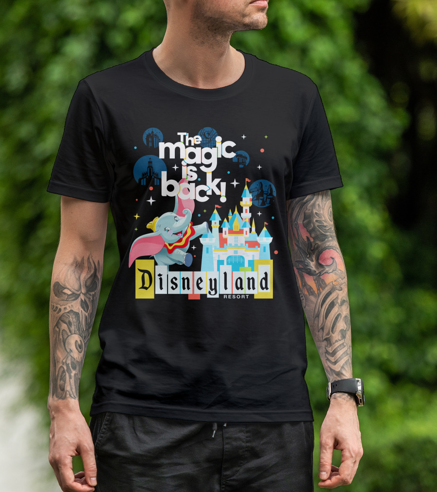 The Magic Is Back Dumbo Disneyland Resort T-Shirt