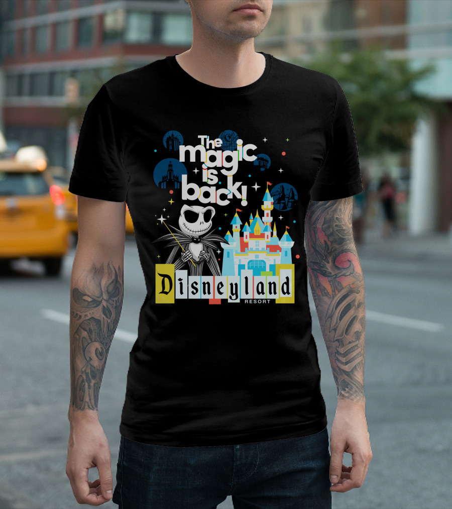 The Magic Is Back Jack Skellington Disneyland Resort T-Shirt