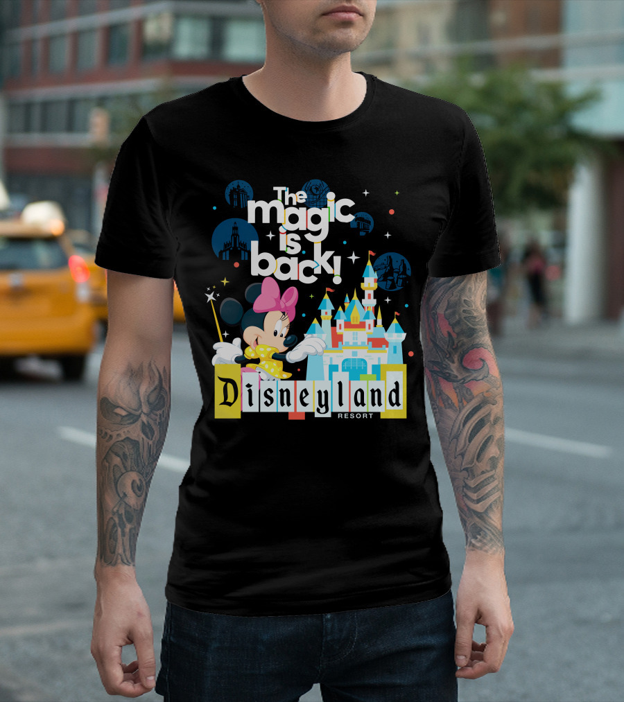 The Magic is Back Minnie Disneyland Resort T-Shirt