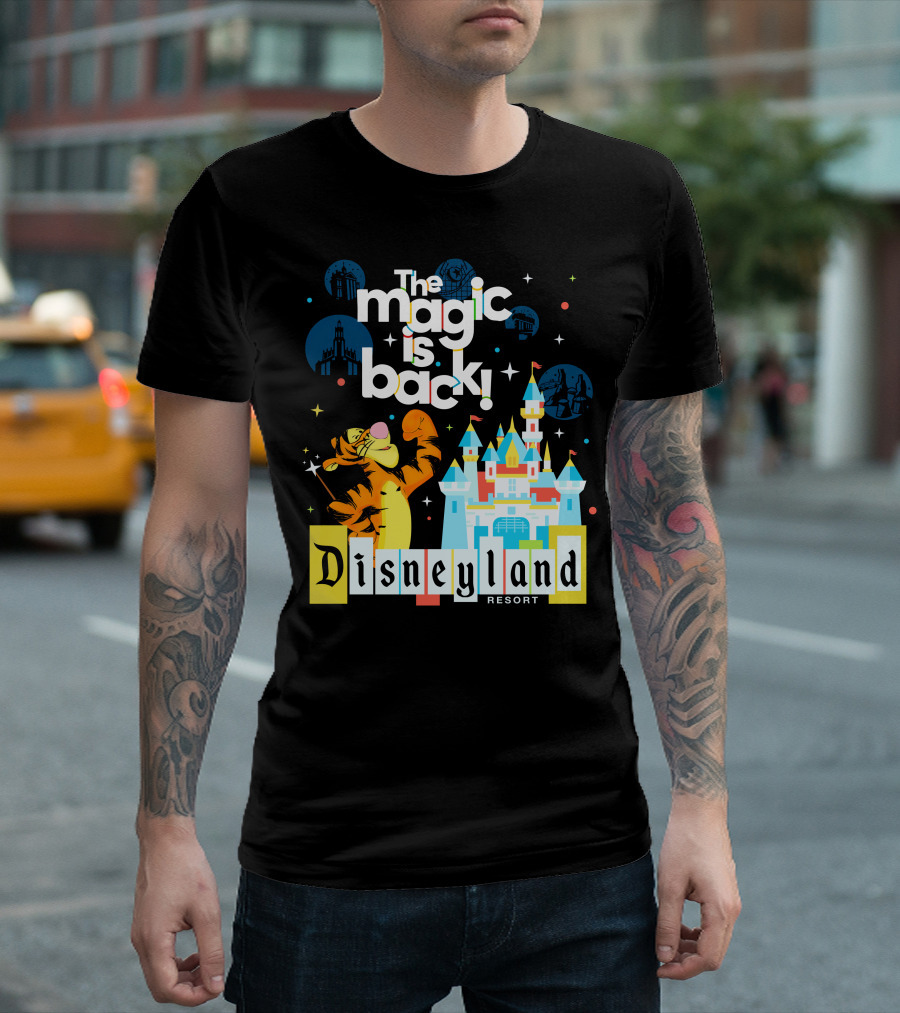 The Magic is Back Tigger Disneyland Resort T-Shirt