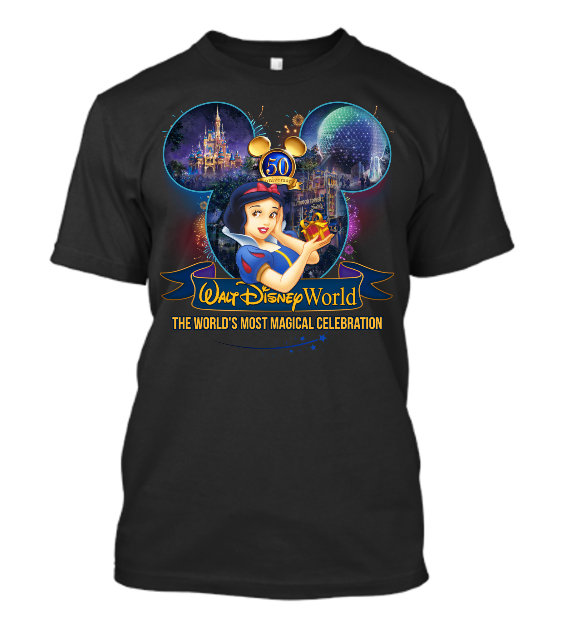 Walt Disney World 50th Anniversary The World's Most Magical T-Shirt