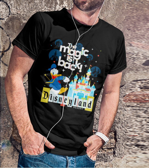 The Magic Is Back Disneyland Resort Donald Duck T-Shirt