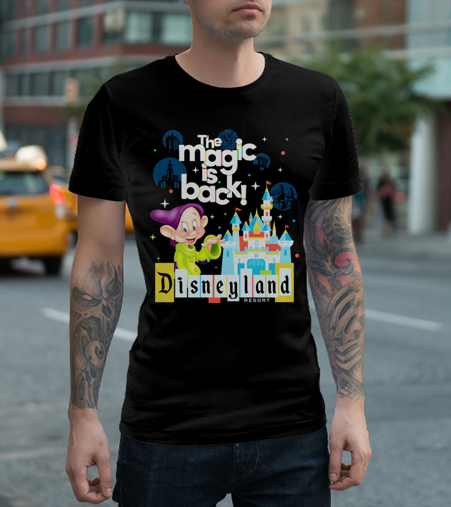 The Magic Is Back Dopey Disneyland Resort T-Shirt
