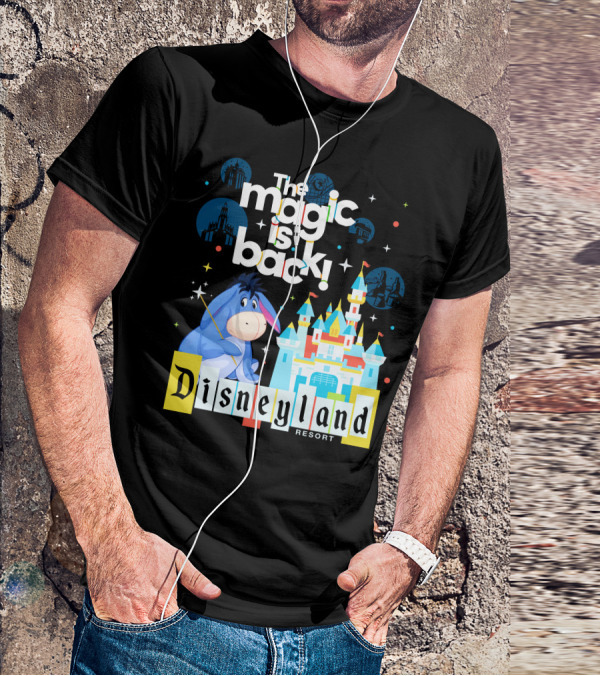 The Magic Is Back Disneyland Resort Eeyore T-Shirt