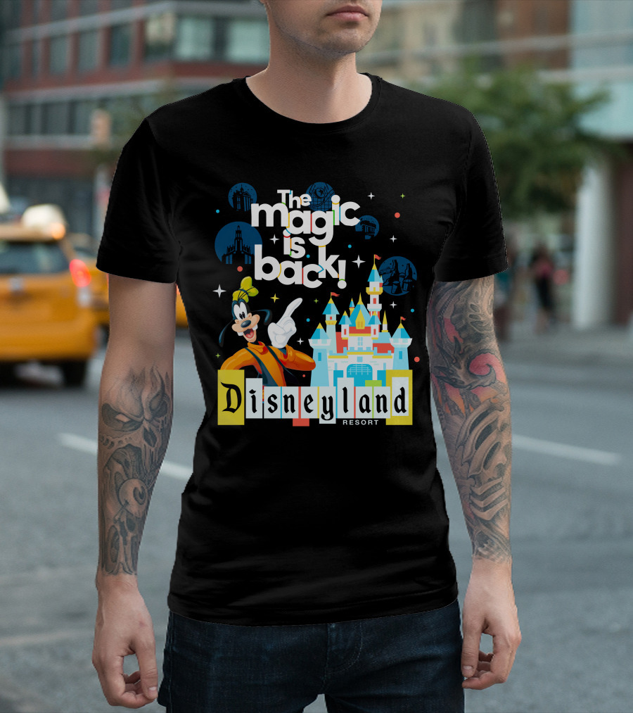 The Magic Is Back Goofy Disneyland Resort T-Shirt