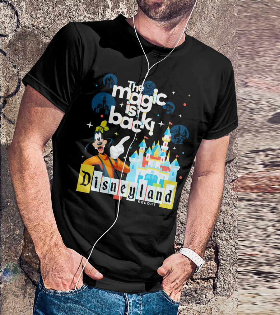 The Magic Is Back Goofy Disneyland Resort T-Shirt