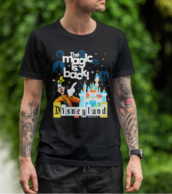 The Magic Is Back Goofy Disneyland Resort T-Shirt