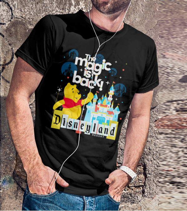 The Magic Is Back Pooh Disneyland Resort T-Shirt
