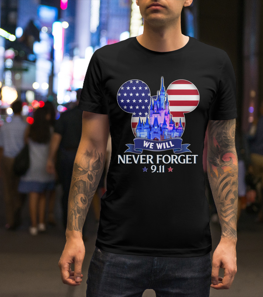 Castle We Will Never Forget 9.11 T-Shirt