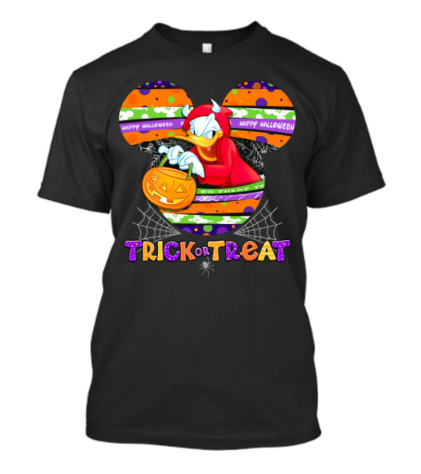 Happy Halloween Donald Trick Or Treat T-Shirt