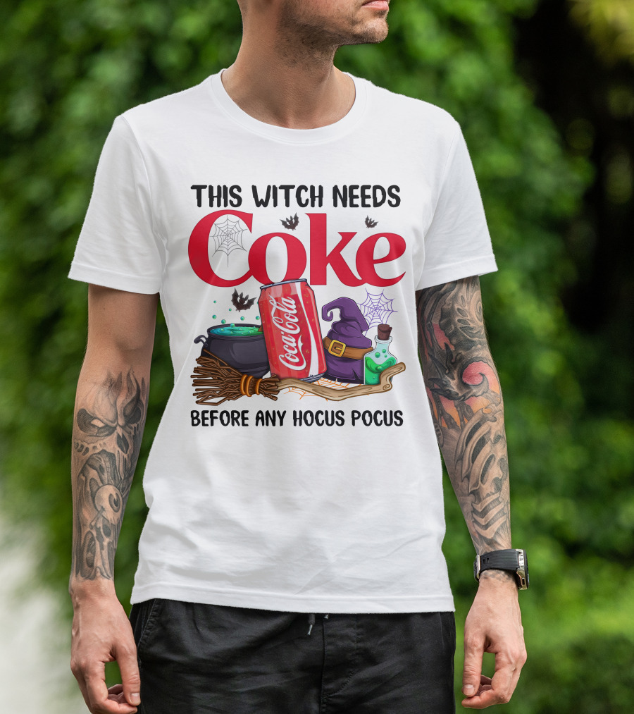 This Witch Needs Coke Before Any Hocus Pocus T-Shirt
