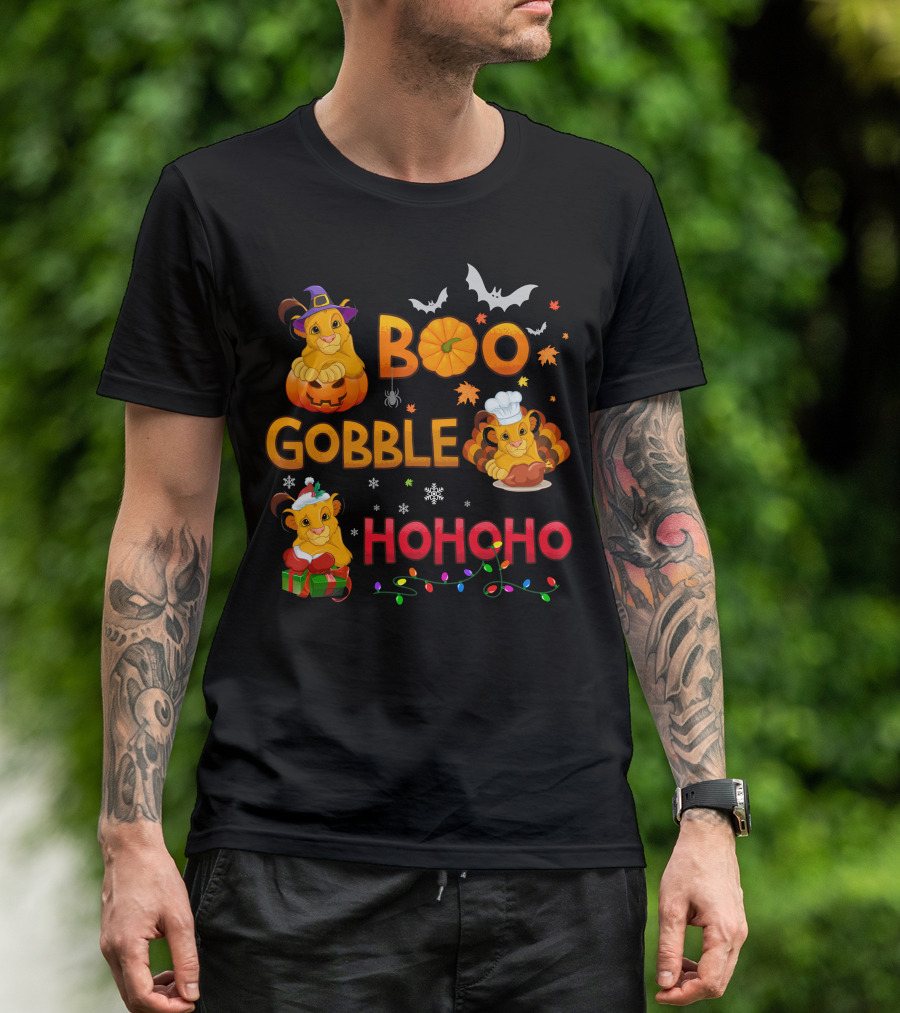 Boo Gobble Hohoho Simba T-Shirt