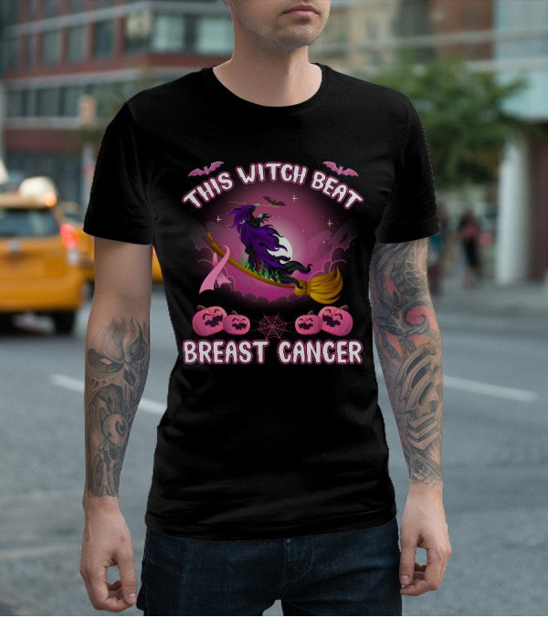 This Witch Beat Breast Cancer Maleficient T-Shirt