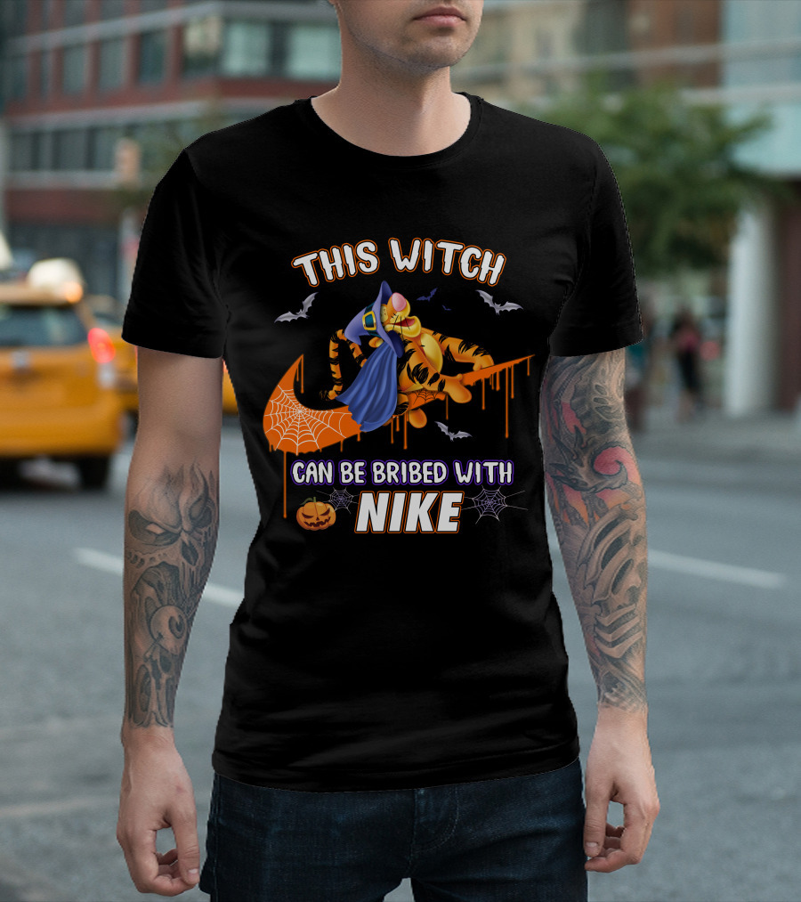 This Witch Can Be Bribed With Nike Tigger T-Shirt