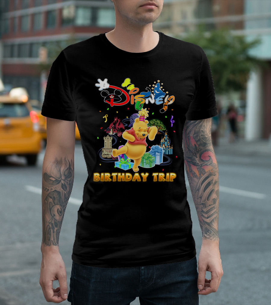 Disney Pooh Birthday Trip T-Shirt