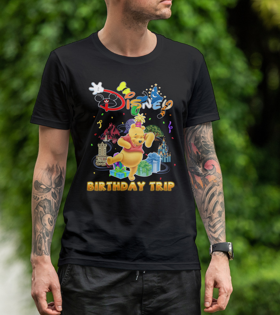 Disney Pooh Birthday Trip T-Shirt
