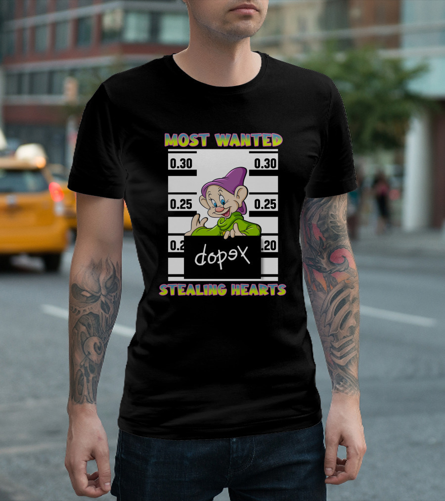 Most Wanted Dopey Stealing Hearts T-Shirt