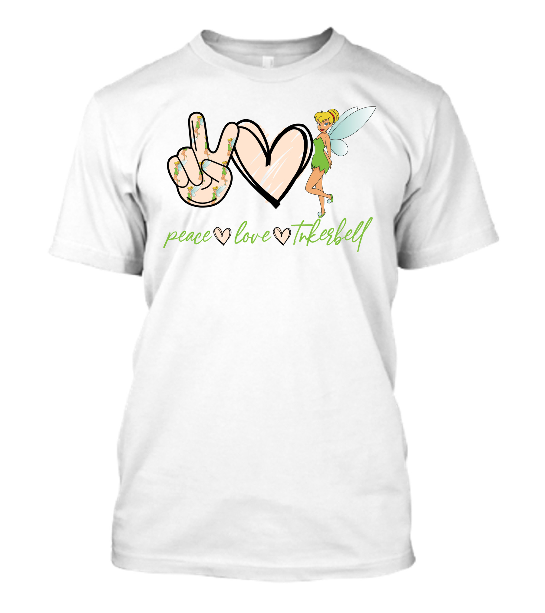 Peace Love Tinkerbell T-Shirt