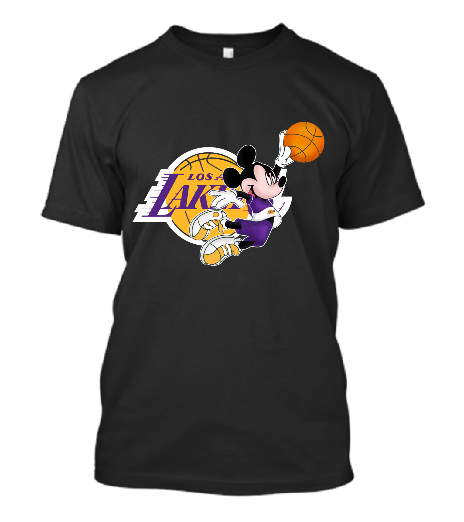 Mickey Los Angeles Lakers Basketball T-Shirt