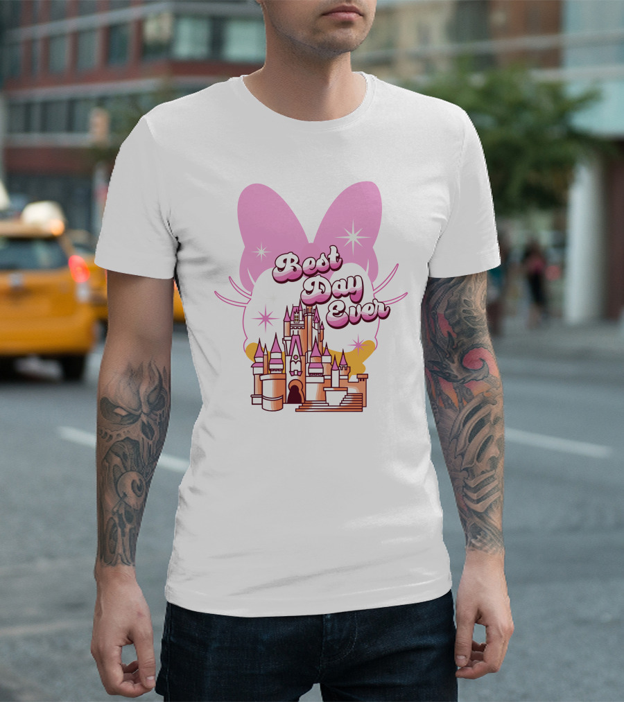 Best Day Ever Castle And Bow T-Shirt
