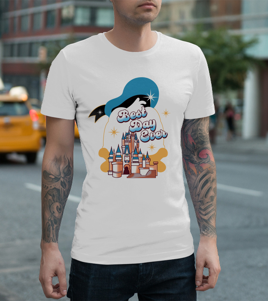 Best Day Ever Castle And Donald Hat T-Shirt