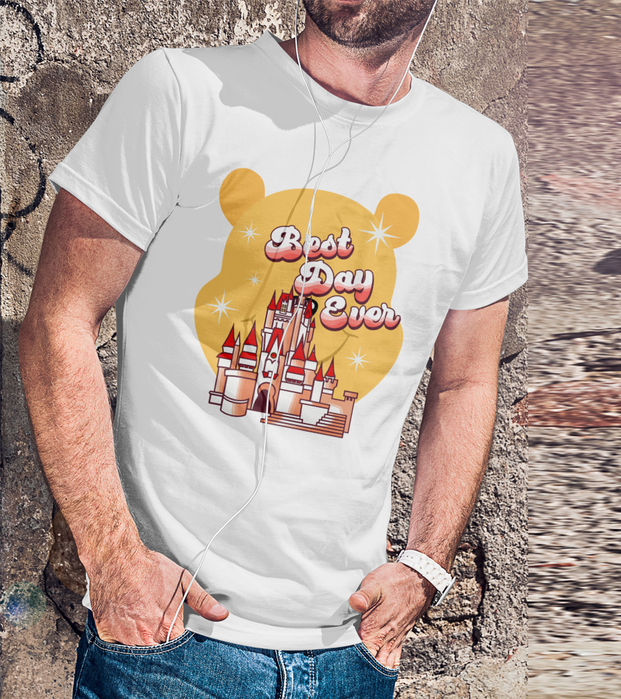 Best Day Ever Pooh Castle T-Shirt