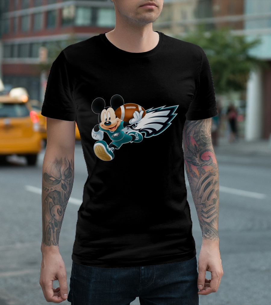 Mickey Fe Philadelphia Eagles Football Running Back T-Shirt