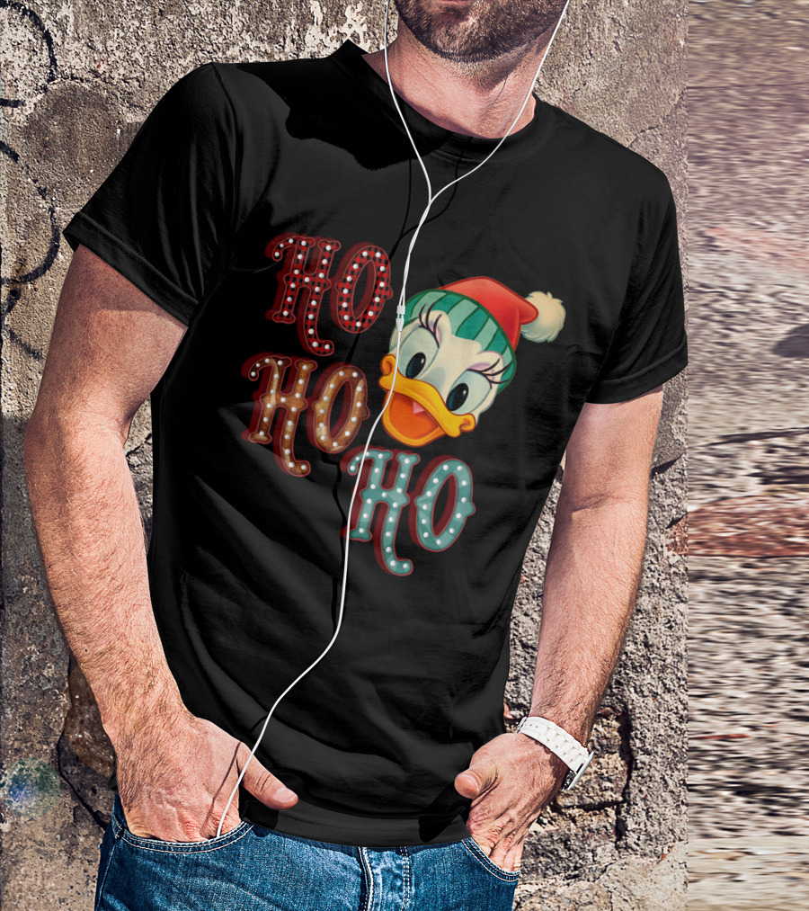 Ho Ho Ho Daisy Holiday Fun T-Shirt