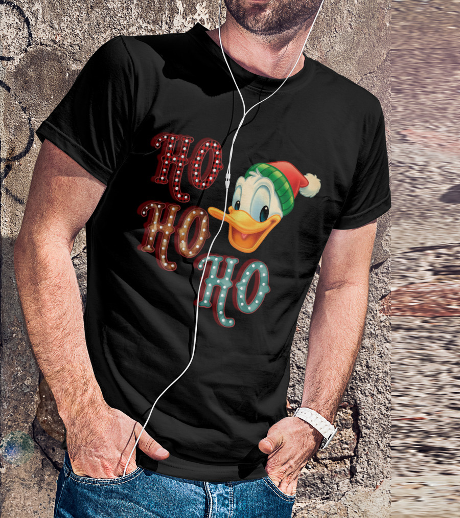 Ho Ho Ho Donald Christmas Hat T-Shirt