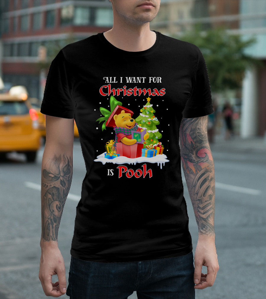 All I Want For Christmas Is Pooh T-Shirt