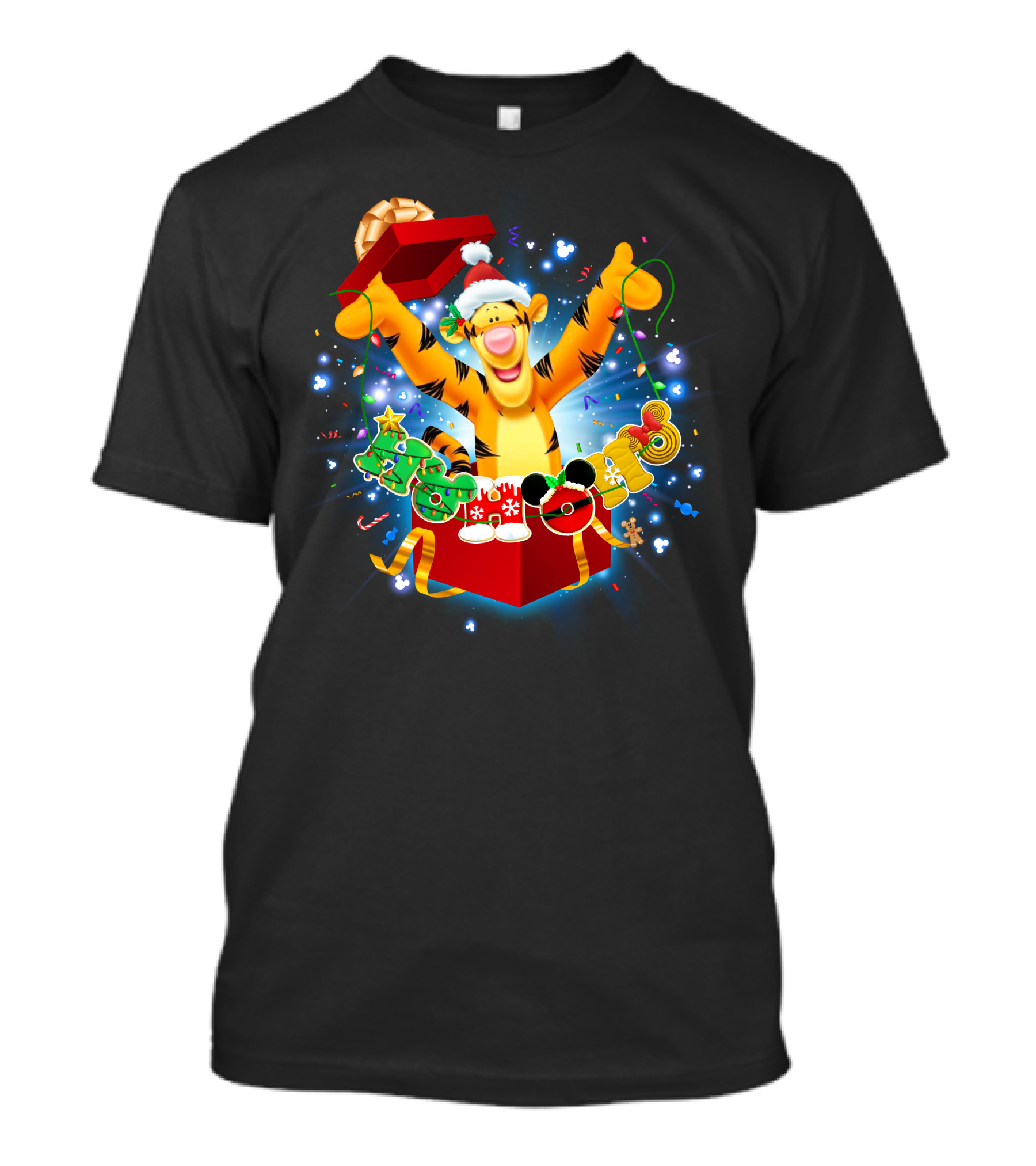 Tigger Christmas Celebration Disney Magic Pixar T-Shirt