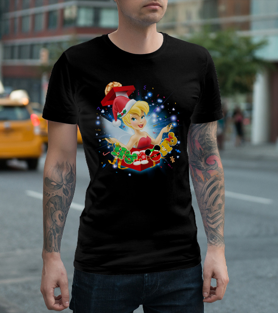 Tinkerbell Christmas Lights Magic T-Shirt
