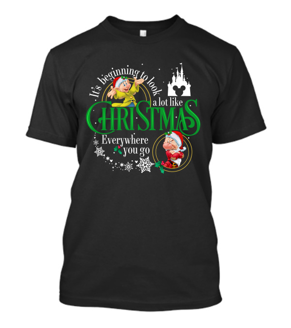 It's Beginning To Look A Lot Like Christmas Everywhere You Go T-Shirt
