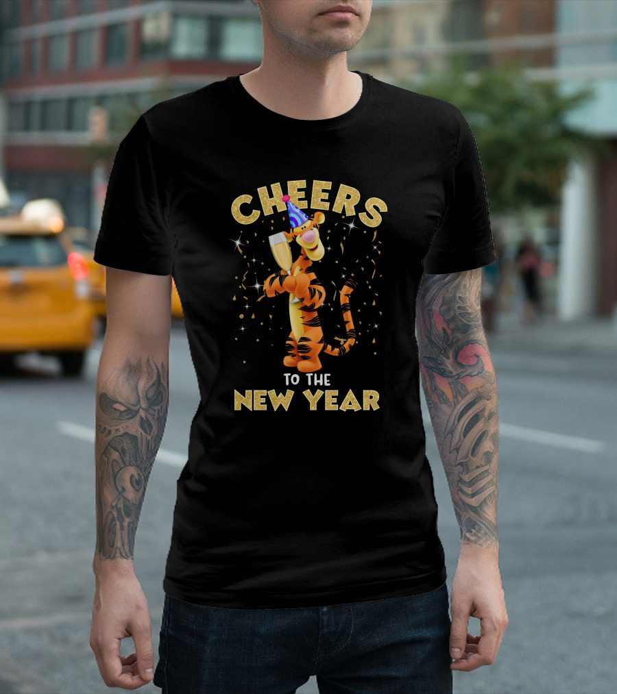 Cheers To The New Year Tg Champagne T-Shirt