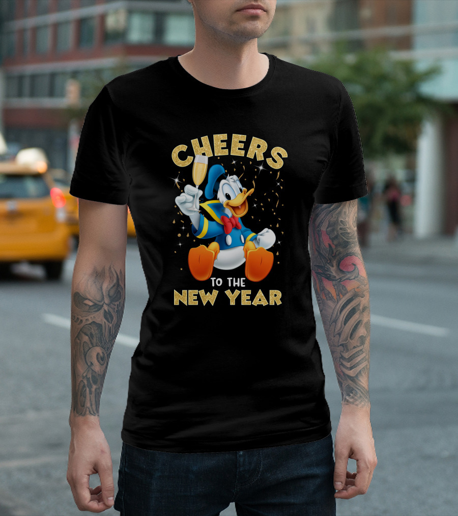 Cheers To The New Year Dn Champagne T-Shirt