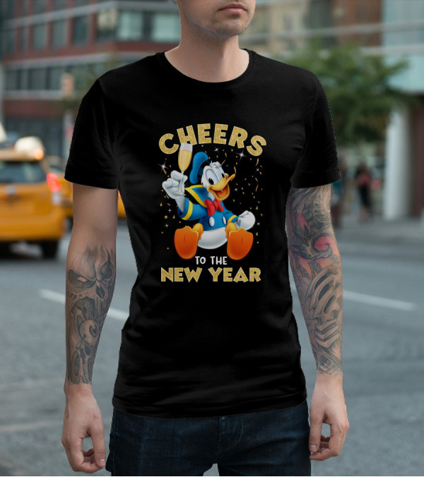 Cheers To The New Year Dn Champagne T-Shirt