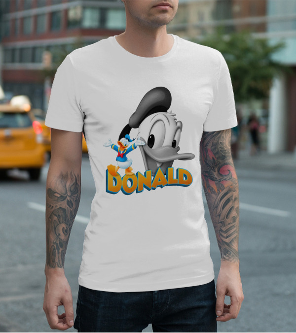 Donald Duck Classic Animation Character T-Shirt