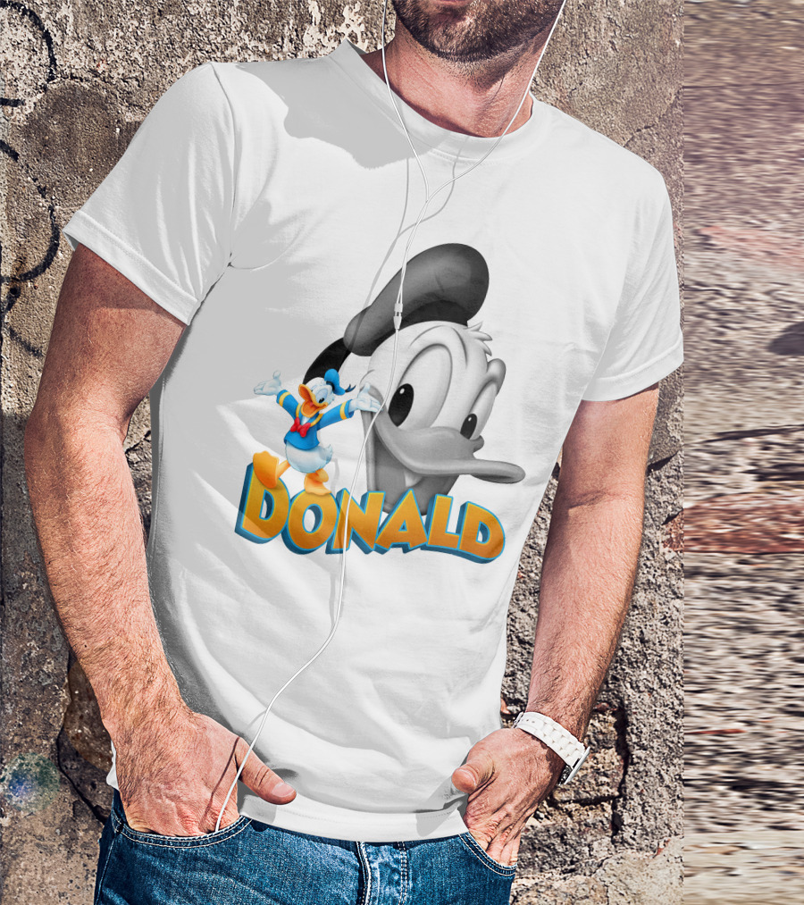 Donald Duck Classic Animation Character T-Shirt
