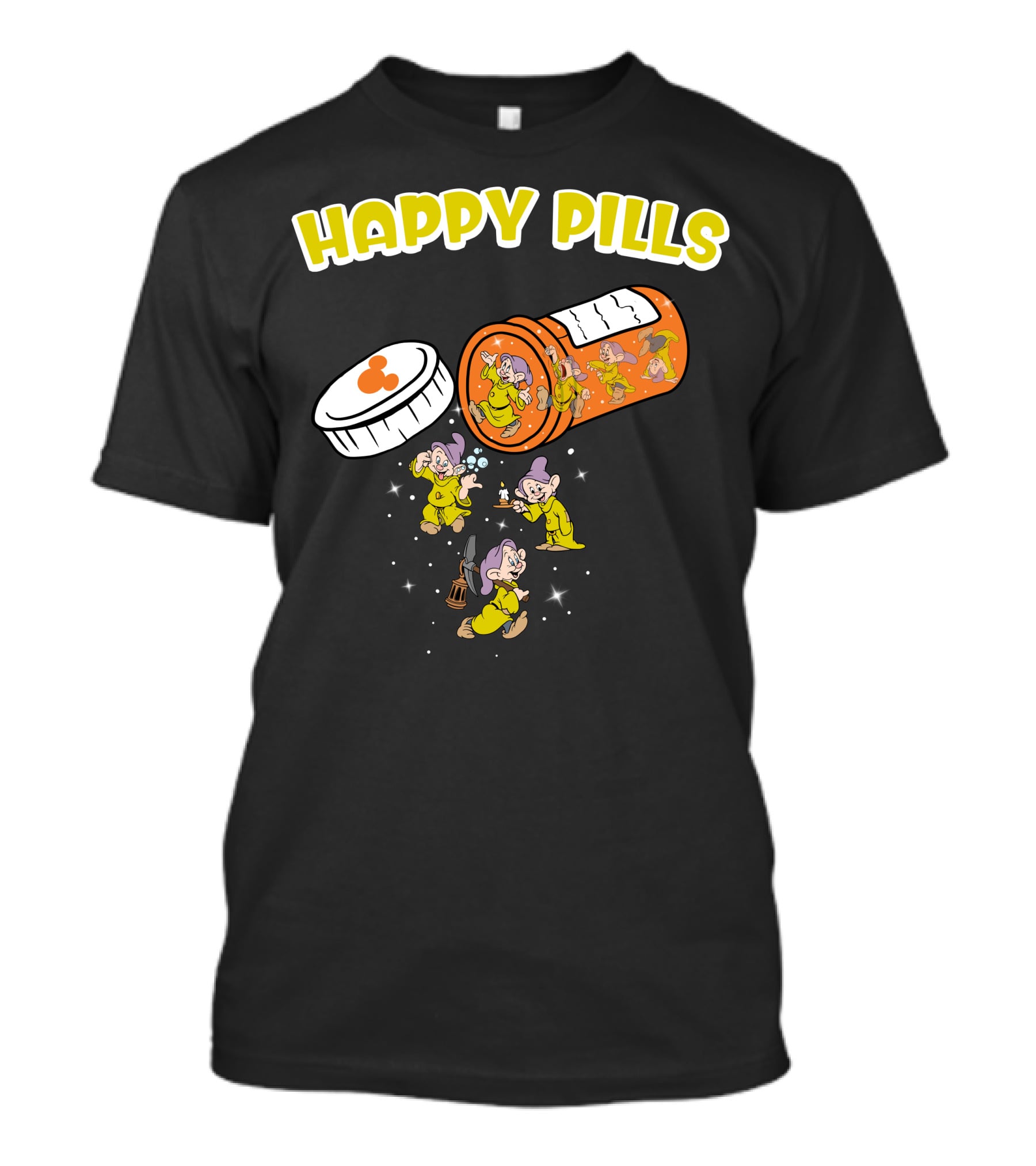 HAPPY PILLS Dopey Dwarf Animation T-Shirt