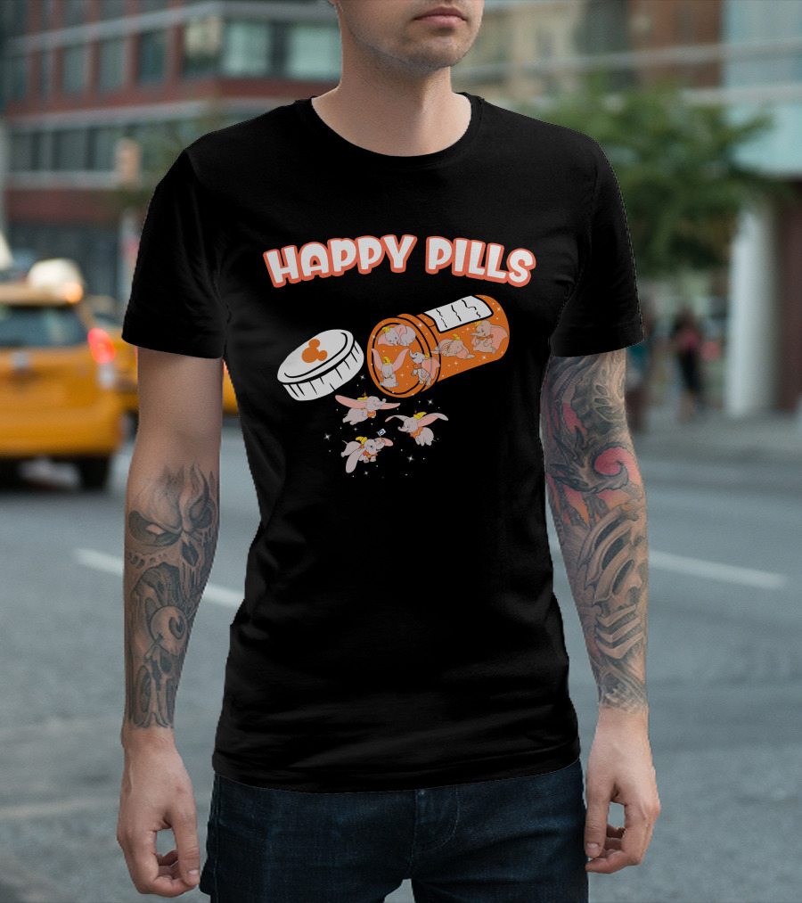 HAPPY PILLS Dumbo Magic T-Shirt