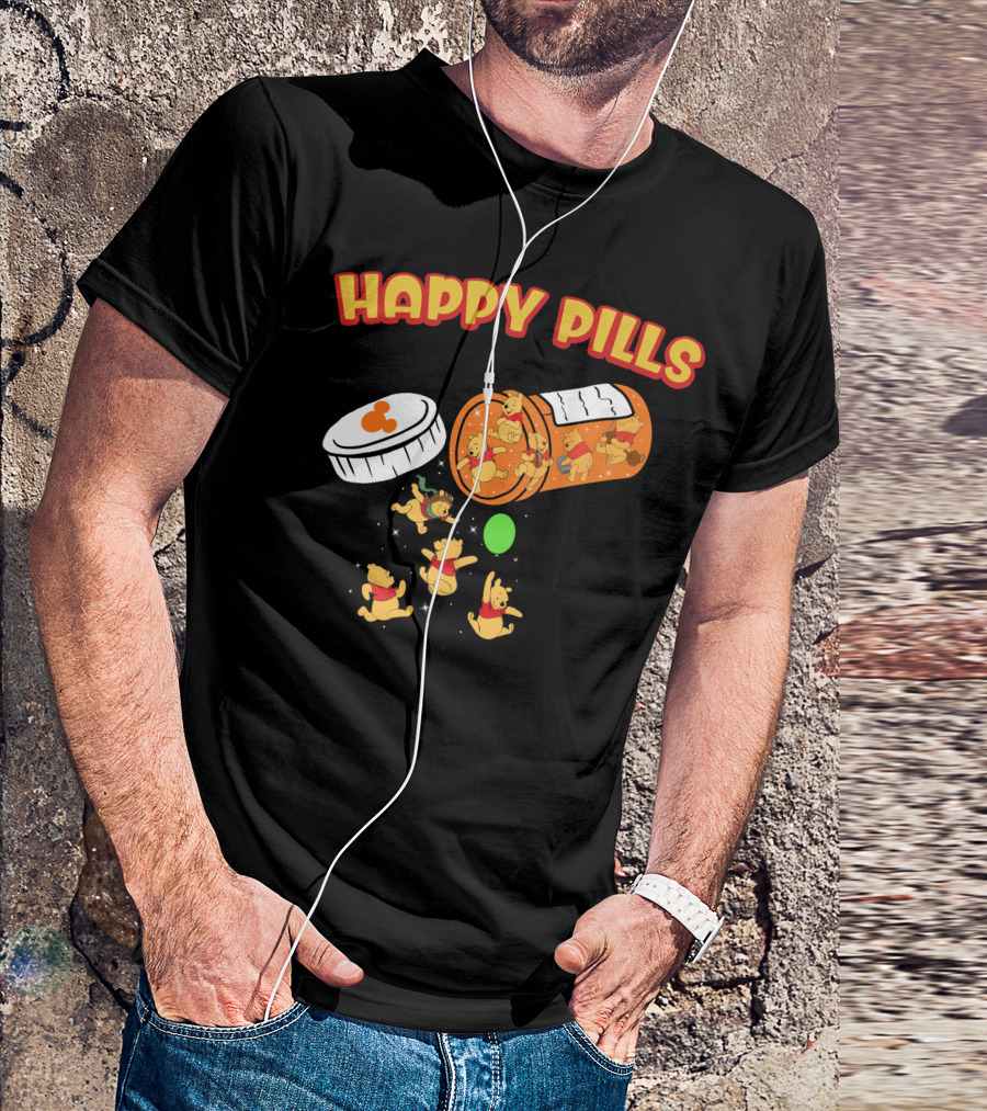 HAPPY PILLS POOH Balloon Fun T-Shirt