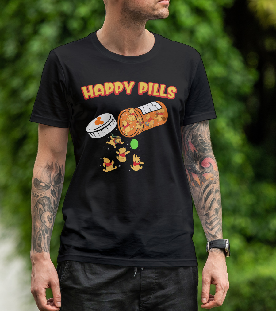 HAPPY PILLS POOH Balloon Fun T-Shirt
