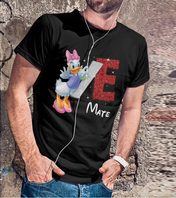 Daisy Duck Love Mate Sparkling Style T-Shirt