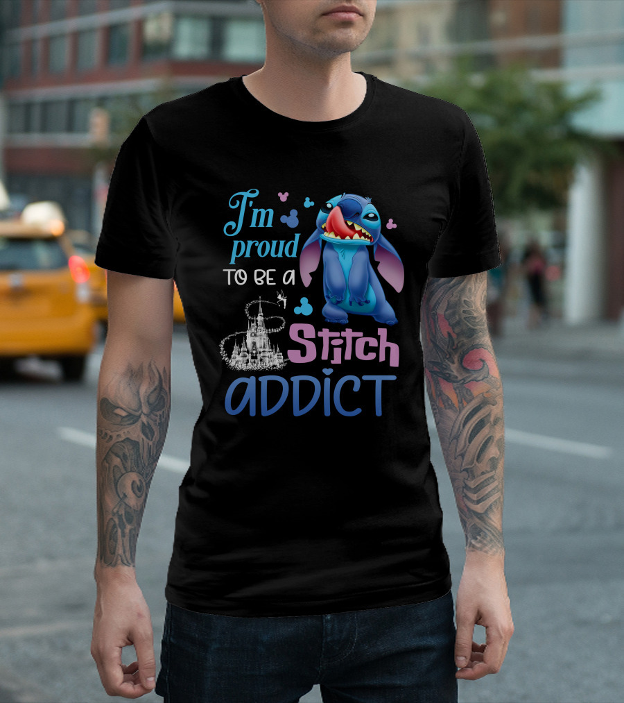 I'm Proud To Be A Stitch Addict T-Shirt