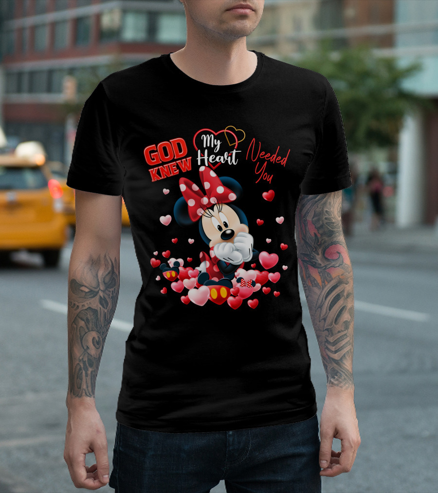 God Knew My Heart Needed You Minnie T-Shirt