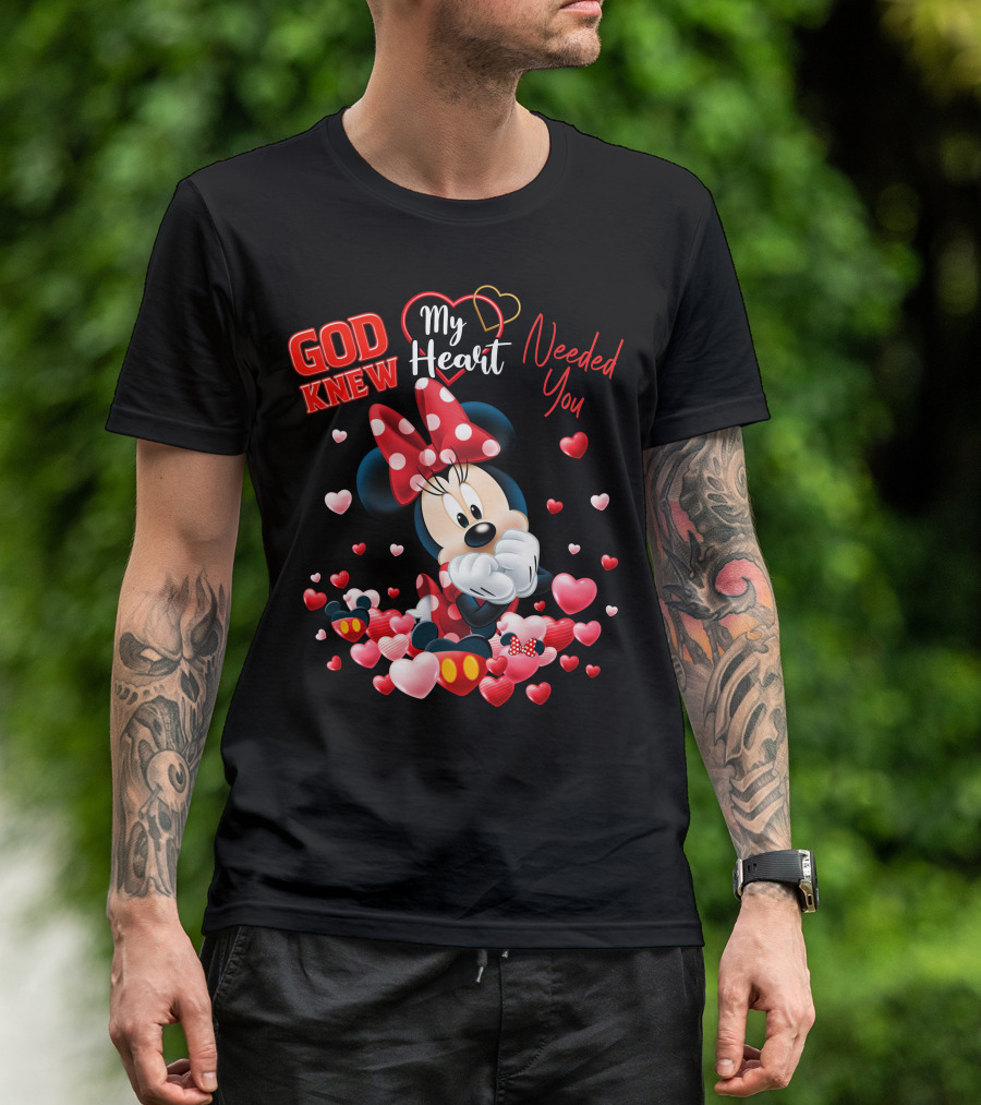 God Knew My Heart Needed You Minnie T-Shirt