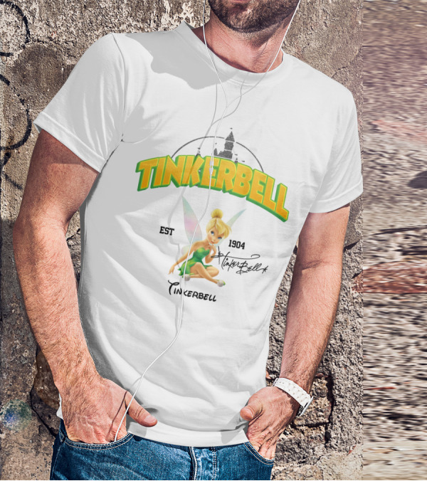 Tinkerbell Est 1904 Castle Wings T-Shirt
