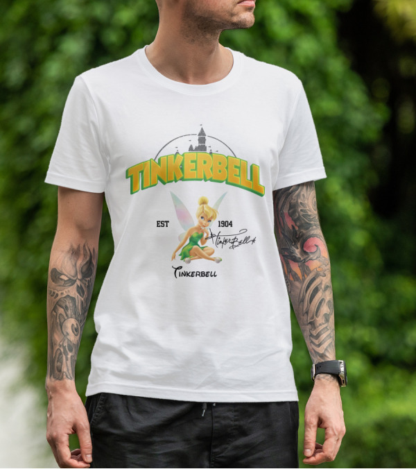 Tinkerbell Est 1904 Castle Wings T-Shirt
